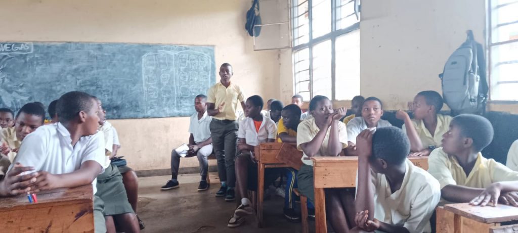 At Love Rwanda Initiative, we engage with schools daily, actively fostering a brighter future by establishing educational platforms on Sexual Reproductive Health Rights (SRHR) and mental health for youth, especially girls. Our commitment persists until every Rwandan young individual is informed and becomes a peer educator on SRHR within their community.